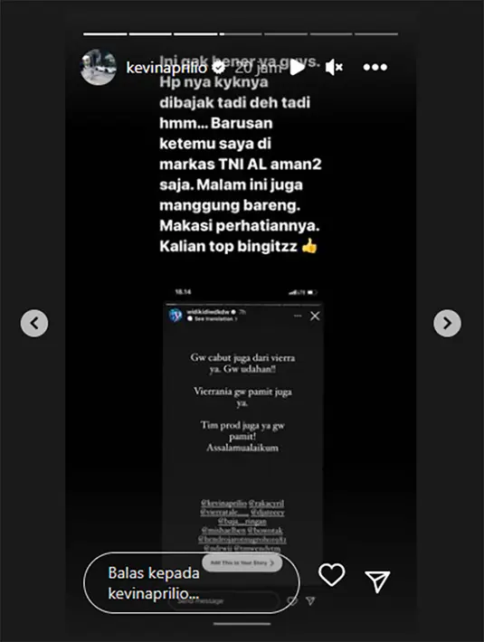 <p>[Instagram/kevinaprilio]</p>