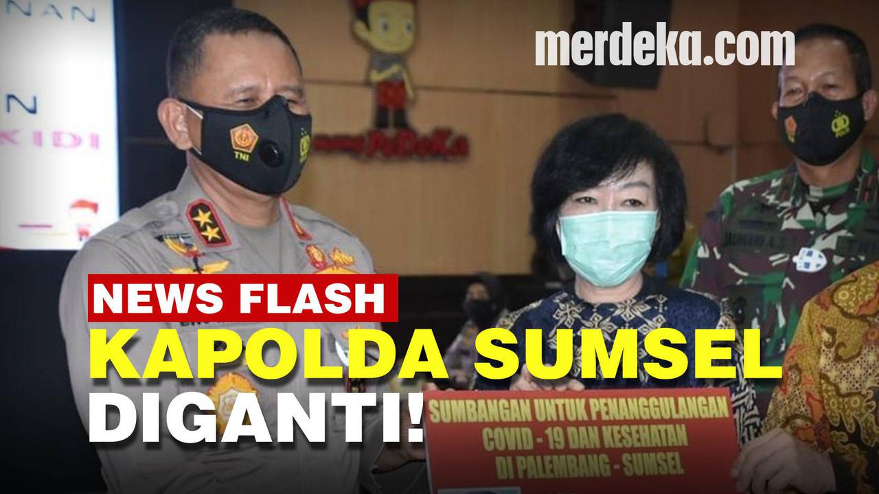VIDEO: Kapolda Sumsel Irjen Eko Indra Diganti Usai Gaduh Sumbangan Rp2 T