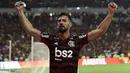 Menjadi milik Manchester City selama 3 musim mulai 2016/2017 hingga 2018/2019, Pablo Mari tak sekalipun bermain bersama skuad The Citizens. Dalam tiga musim tersebut ia berturut-turut dipinjamkan ke tiga klub, Girona, NAC Breda dan Deportivo La Coruna. Pada awal musim 2019/2020 Man City akhirnya melepasnya ke klub Brasil, Flamengo dengnan nilai transfer hanya 1,7 juta euro. (AFP/Mauro Pimentel)