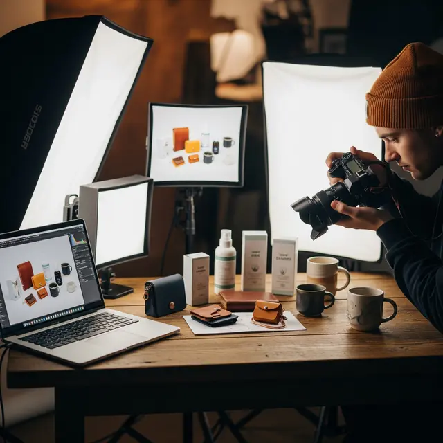 Ilustrasi Jasa Foto Produk (Image by Gemini AI)