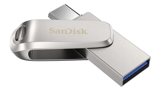 SanDisk Ultra Dual Drive Luxe USB-C. (Doc: SanDisk)