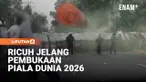 Euforia laga pembuka Piala Dunia 2026 antara Meksiko dan Afrika Selatan di Stadion Azteca, Mexico City, sempat diwarnai aksi demonstrasi yang berujung ricuh pada Kamis waktu setempat. Sejumlah mahasiswa dari Universitas Nasional Otonom Meksiko (UNAM)...