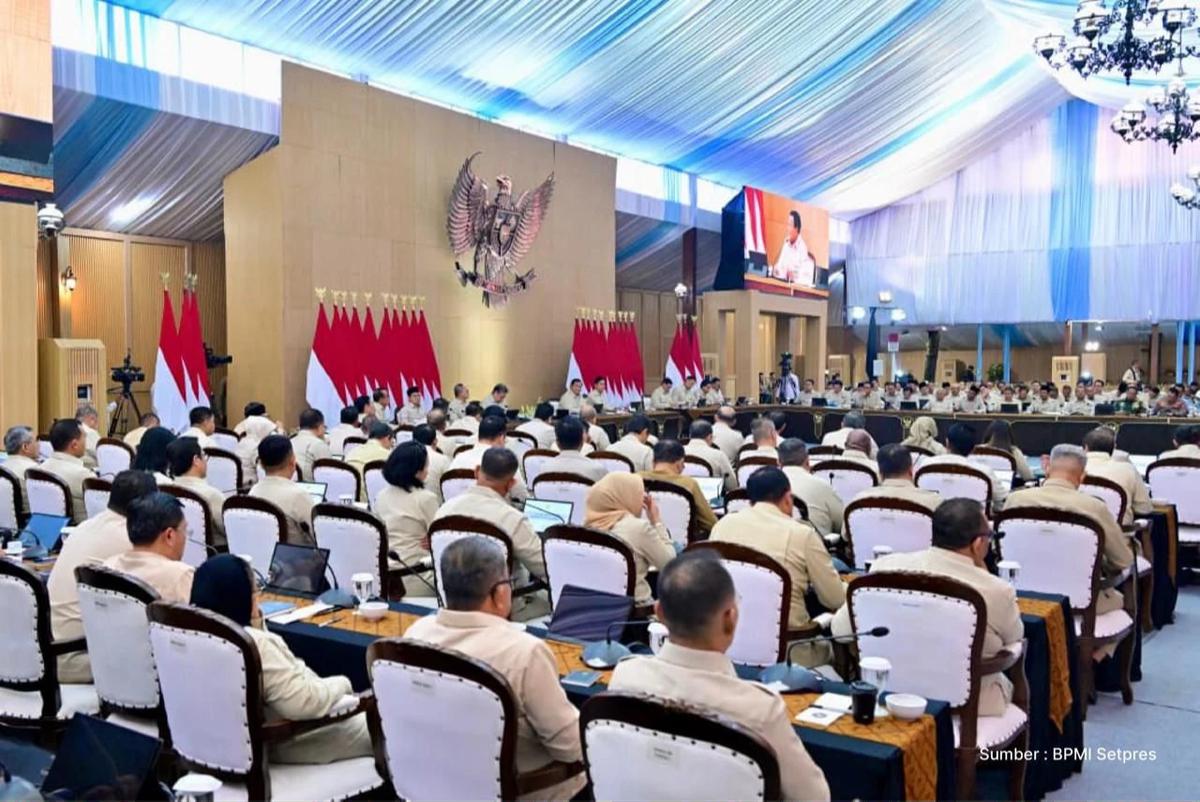 Presiden Prabowo Subianto mengawali tahun 2026 dengan retret bersama Kabinet Merah Putih