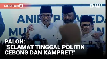 Anies Baswedan danKetua Umum PKB Muhaimin Iskandar atau Cak Imin resmi dideklarasikan sebagai calon presiden dan calon wakil presiden yang diusung Partai Nasdem. Ketua Umum Partai Nasdem Surya Paloh singgung soal cebong dan kampret saat berpidato di ...