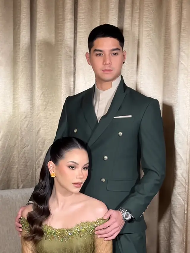 Jadi Bridesmaid dan Groomsman, Alyssa Daguise dan Al-Ghazali Tampak Serasi di Pernikahan Aaliyah Massaid-Thariq Halilintar