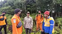 Penemuan korban di tengah-tengah hutan Tarakan Kalimantan Utara. Foto istimewa