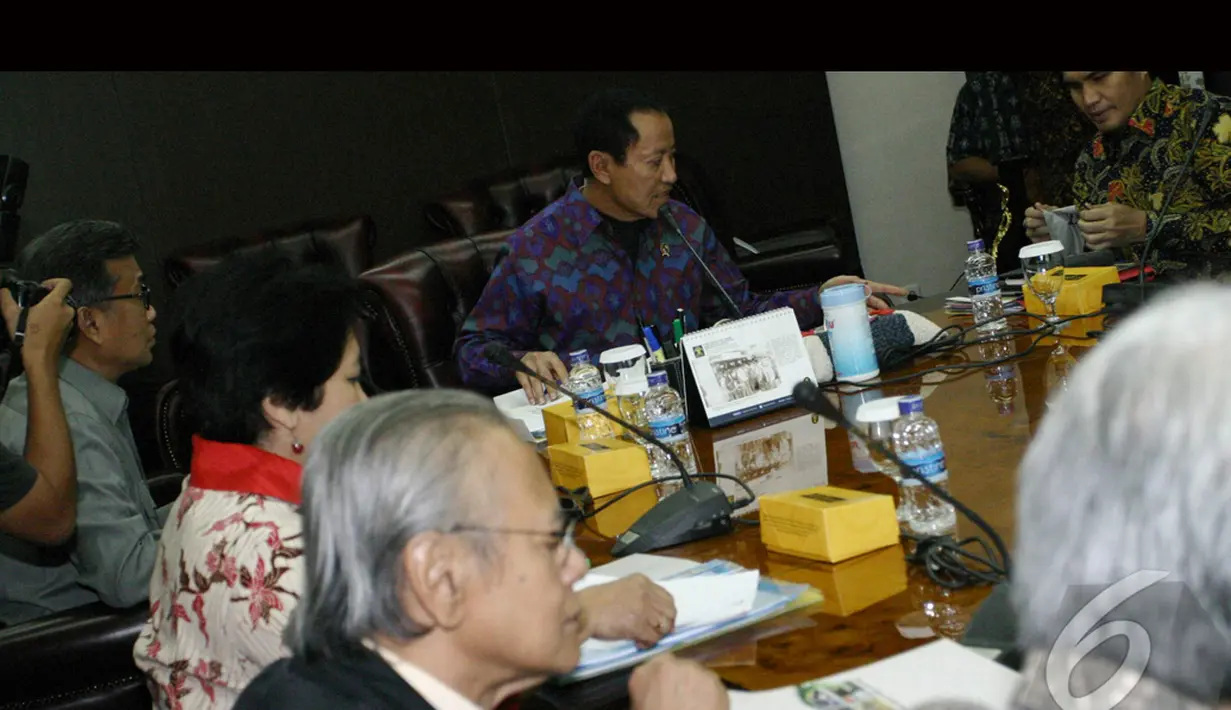 Pansel sengaja dibentuk untuk mencari pengganti Busyro Muqoddas yang masa kerjanya akan berakhir pada penghujung tahun ini, Jakarta, Kamis (14/8/2014) (Liputan6.com/Johan Tallo)