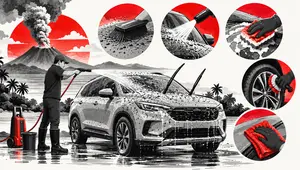 Infografis: Cara Bersihkan Mobil dari Abu Vulkanik Anak Krakatau