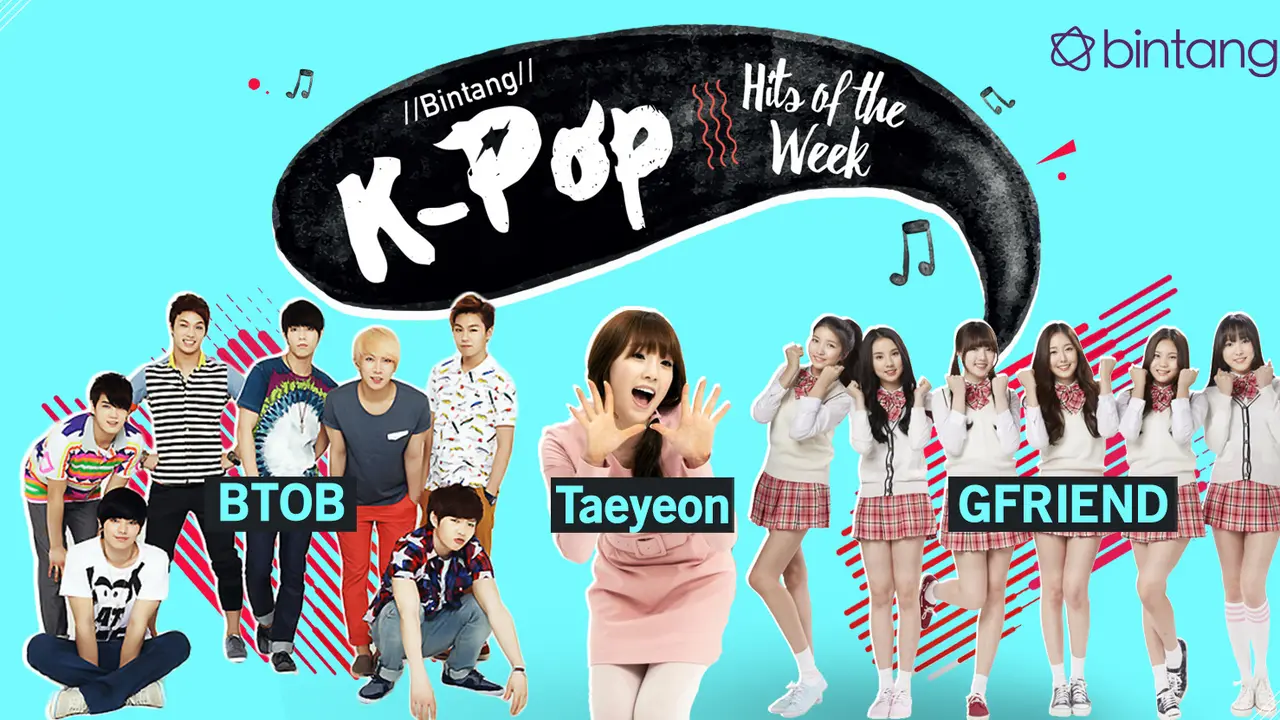 [Bintang] Bintang K-Pop Hits of the Week: Taeyeon, GFRIEND, TWICE, BTOB