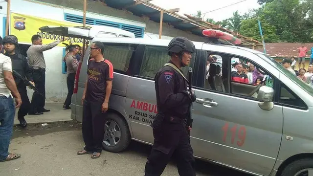 Pembakar Mapolres Dharmasraya