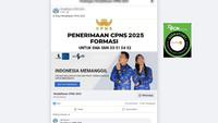 Cek Fakta: Tidak Benar Ini Tautan Pendaftaran CPNS 2025 untuk Lulusan SMA hingga S2