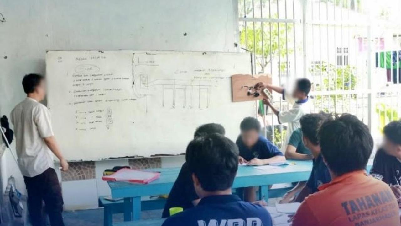 Lapas Banjarmasin Bekali WBP Keterampilan Kelistrikan Lewat Paket C, Tingkatkan Kemampuan Praktis