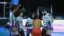 Jakarta Pertamina Enduro menang tiga set tanpa balas dengan skor  3-0 (25-23, 25-18,25-22) seri ketiga putaran pertama Proliga 2026 yang berlangsung di GOR Sabilulungan Jalak Harupat, Kabupaten Bandung, Jumat (23/01/2026) malam. (Dok. PBVSI)