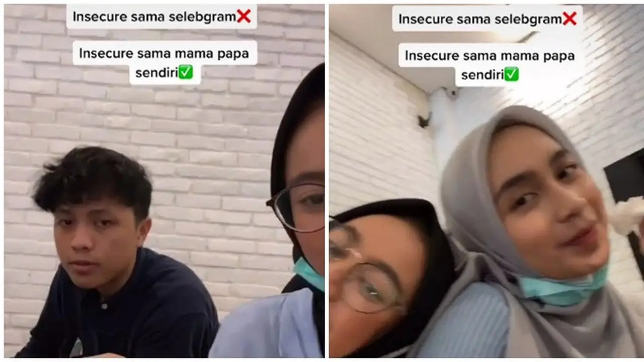 Insecure dengan Ayah Ibu, Kebersamaan Remaja Bareng Orang Tuanya Ini Bak Kakak Adik