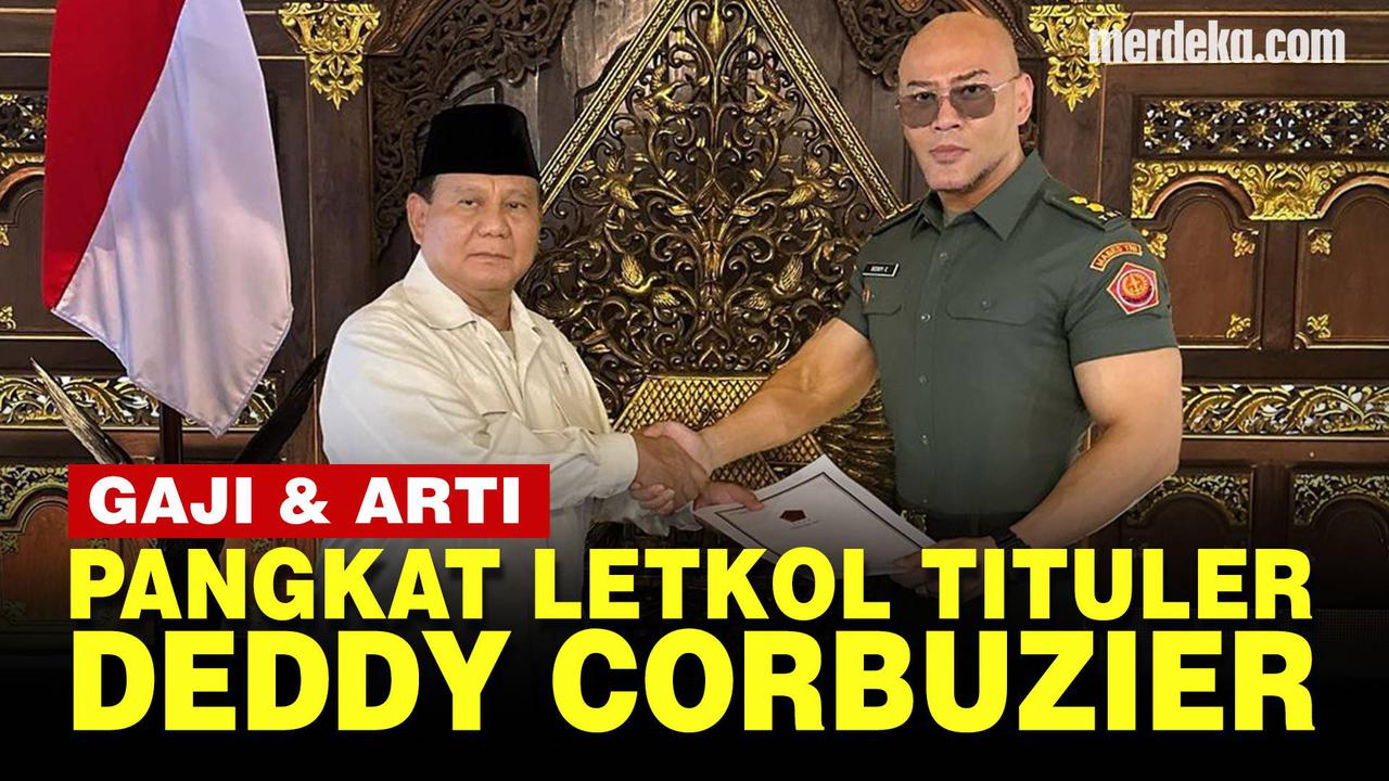 VIDEO: Gaji & Arti Pangkat Letkol Tituler TNI Deddy Corbuzier dari Menhan Prabowo