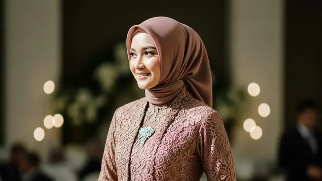 Model Gamis Batik Brokat Nyaman Dipakai