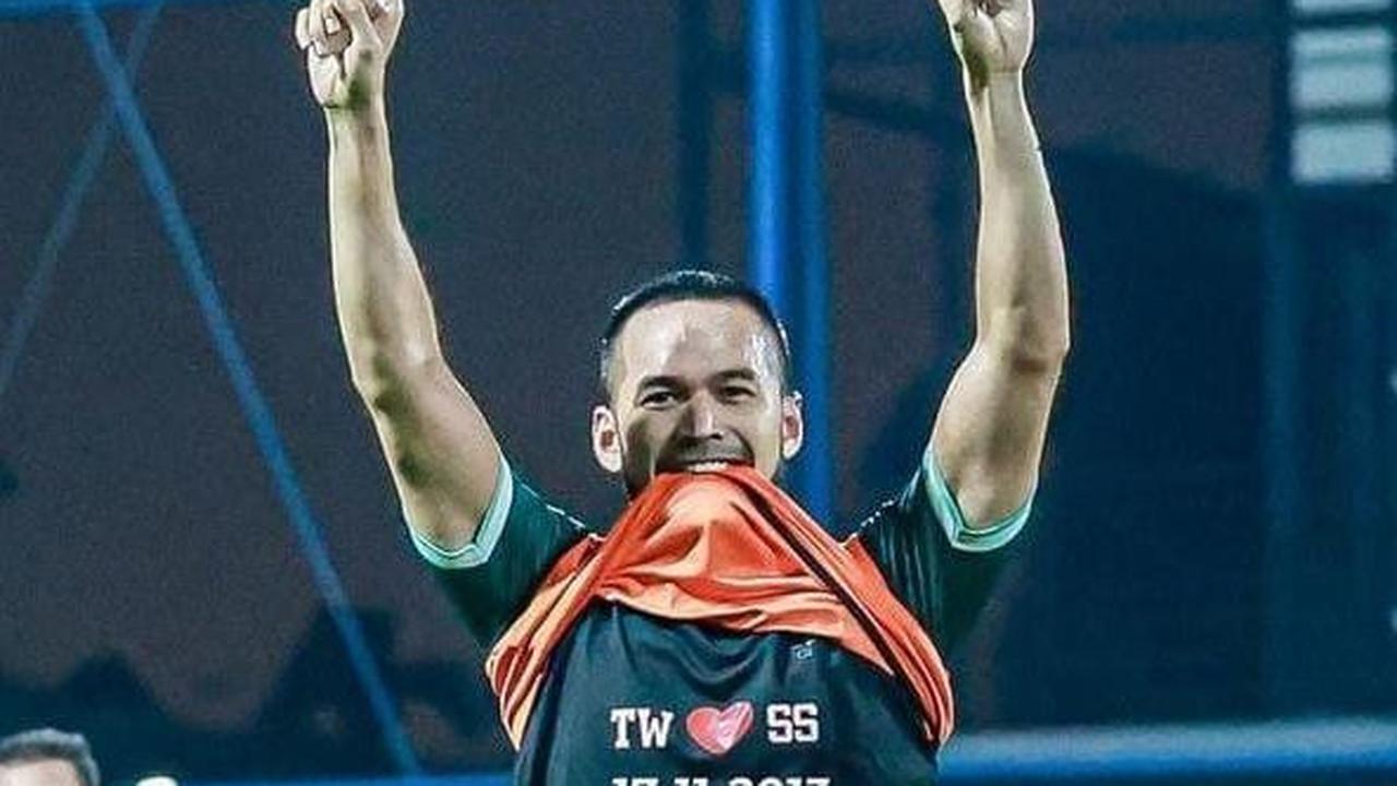 Potret Teuku Wisnu Selebrasi Ala Pratama Arhan, Tulisan di Baju Ramai Dikomentari