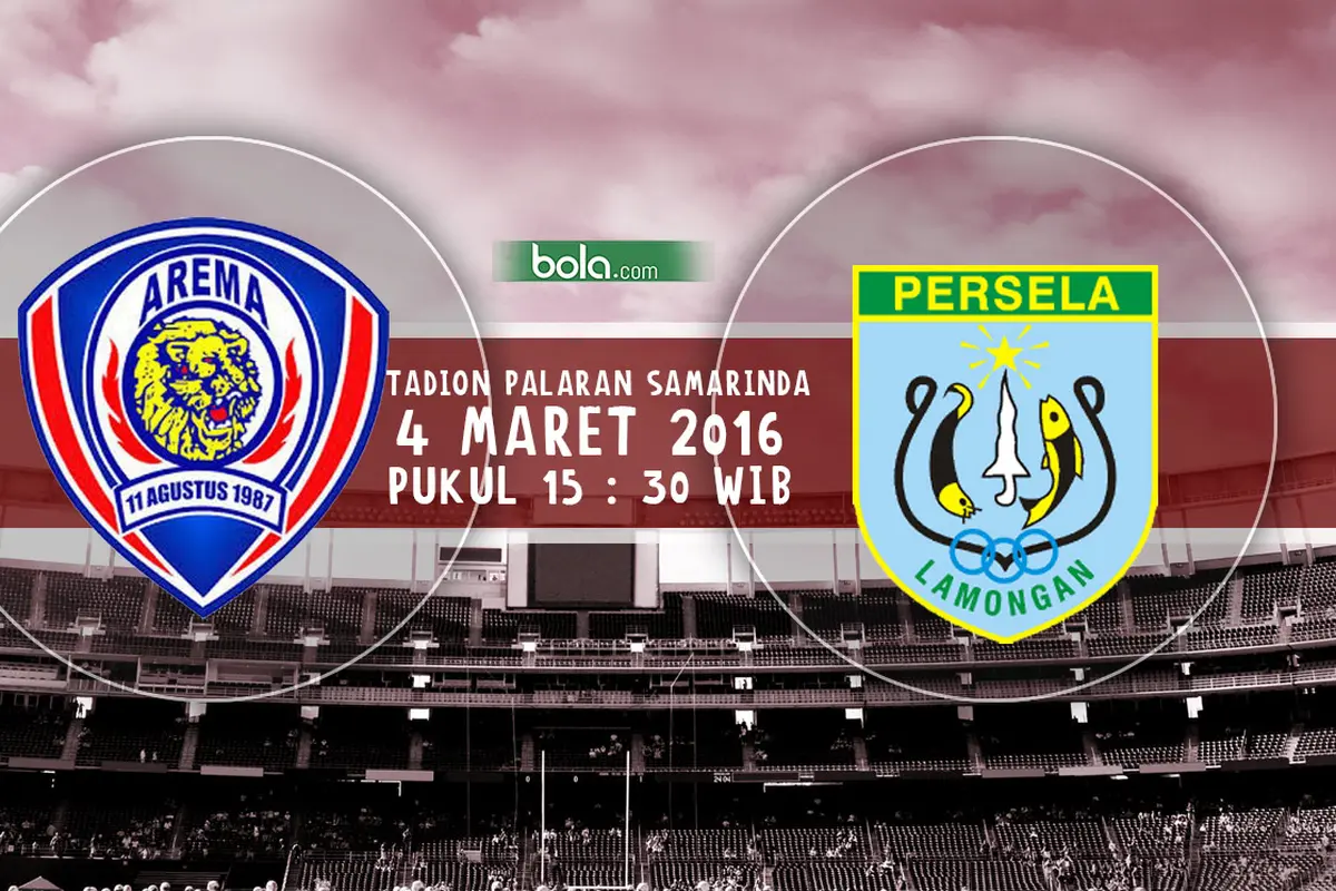 Arema vs Persela (Bola.com/Samsul Hadi)