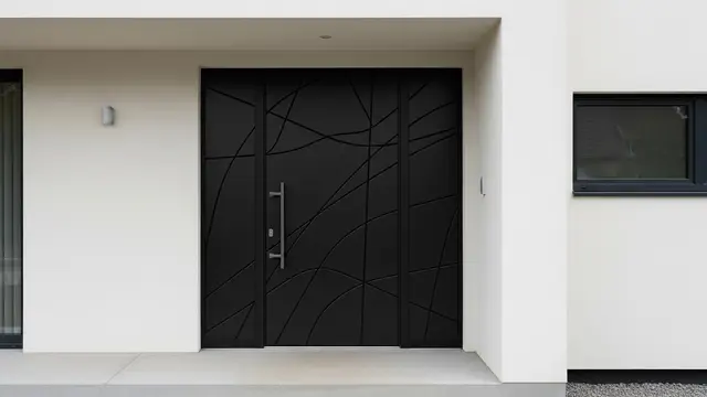 Pilihan Pintu Teras Aluminium Minimalis