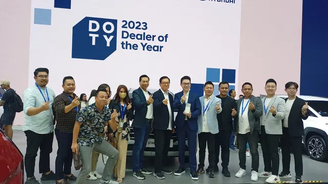 Hyundai Andalan Sabet Diler Terbaik 2023 (ist)