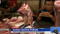 Kenaikan harga daging sapi dari Rp 120 ribu perkilogram, menjadi Rp 130 ribu.