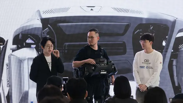 Robot Iron Man Korea Selatan. Credit: KAIST