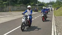 PT Daya Adicipta Motora (DAM) selaku Main Dealer Sepeda Motor dan Suku Cadang Honda di Jawa Barat menggelar Pelatihan Safety Riding bersama anggota komunitas dari Ikatan Motor Honda Cirebon (IMHC).