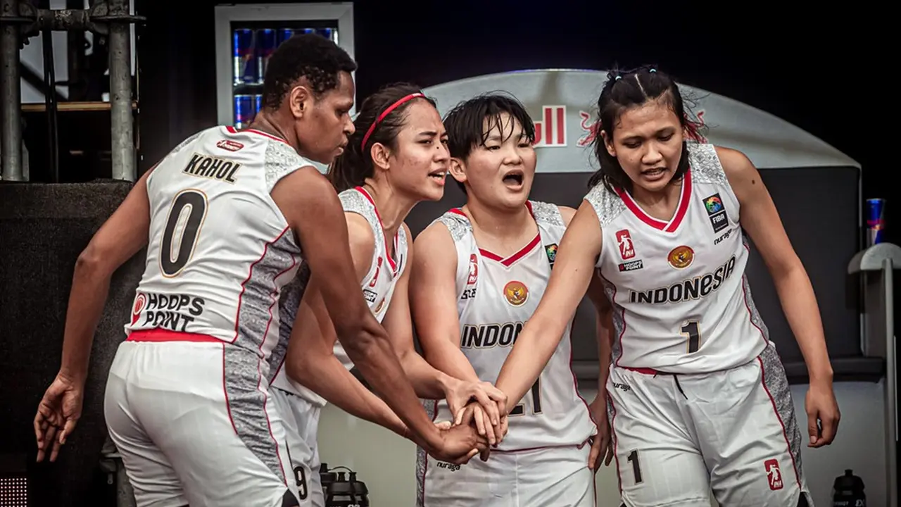 Timnas Basket Putri 3x3 Indonesia