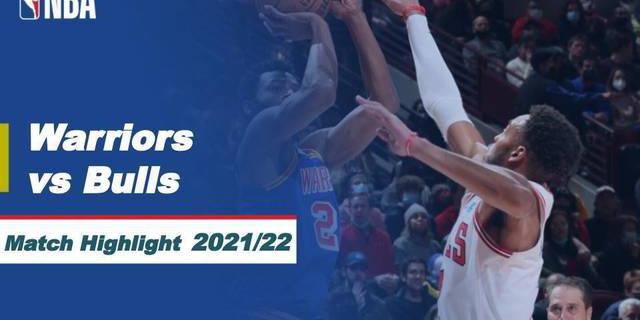 VIDEO: Highlights NBA, Chicago Bulls Telan Kekalahan Melawan Golden State Warriors 96-138