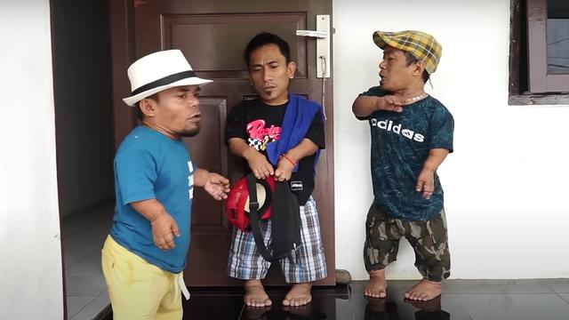 Ucok Baba dan Dua Sahabat Sekaligus Rekan Kontennya