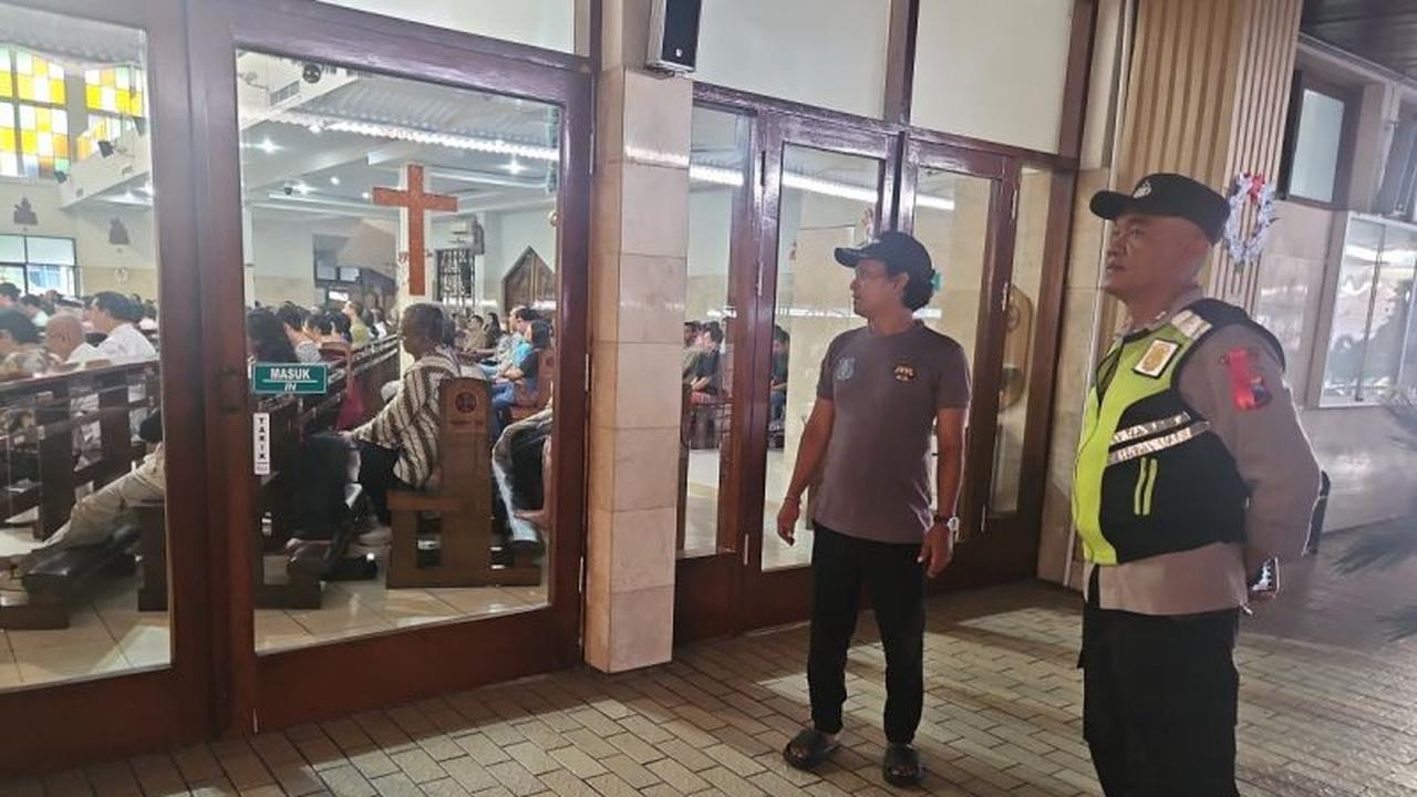 Polresta Banyumas Intensifkan Pengamanan Gereja Selama Natal 2025