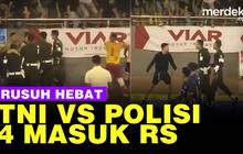 VIDEO: 4 Polisi Masuk RS Usai Rusuh Adu Jotos di Kupang, Nihil Korban dari Kubu TNI