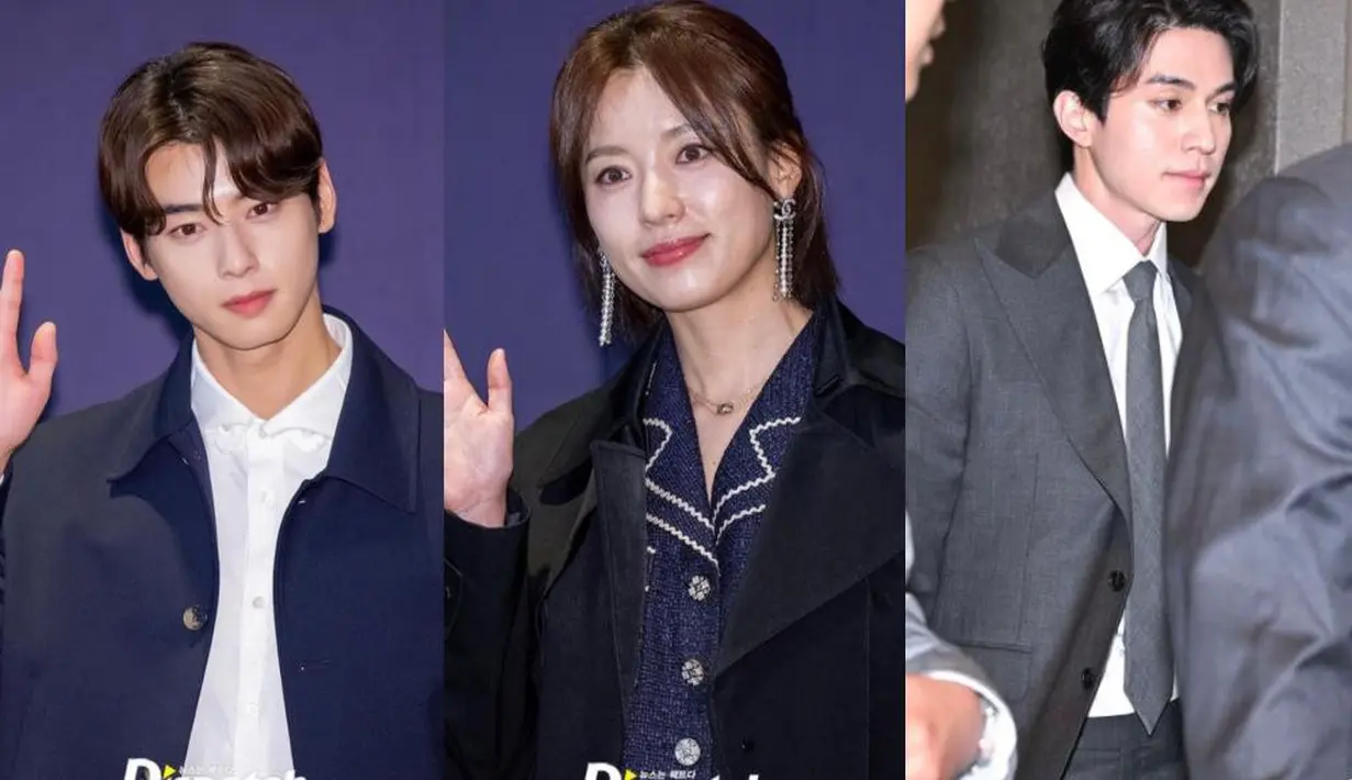 Acara pernikahan dimeriahkan oleh kehadiran sederet selebriti ternama Korea Selatan seperti Cha Eun Woo hingga Han Hyo Joo. [Foto: IG/koreadispatch].