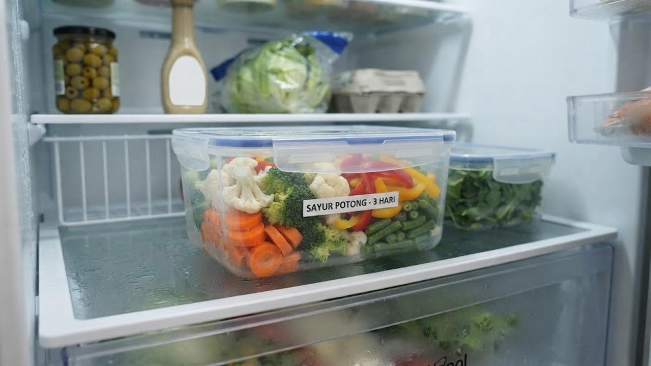 10 Cara Menyimpan Sayur yang Sudah Dipotong agar Tidak Cepat Layu dan Berlendir