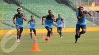 Begini Latihan Terakhir Timnas Jelang ke Korut