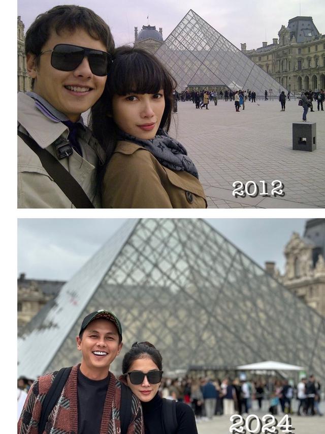 6 Potret Manis Ussy Sulistiawaty dan Andhika Pratama di Eropa, Liburan Berdua