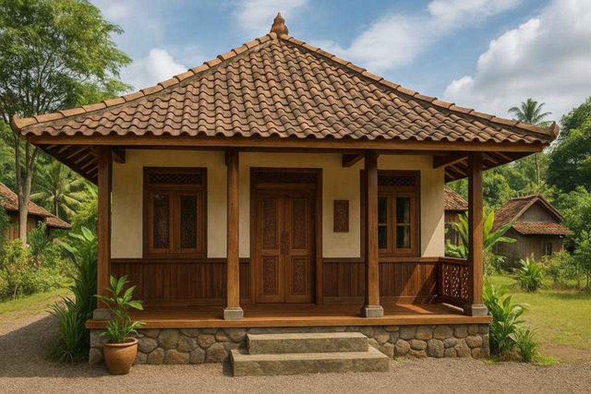 12 Model Rumah Sederhana Semi Permanen tapi Mewah di Desa, Hemat Budget dan Aesthetic