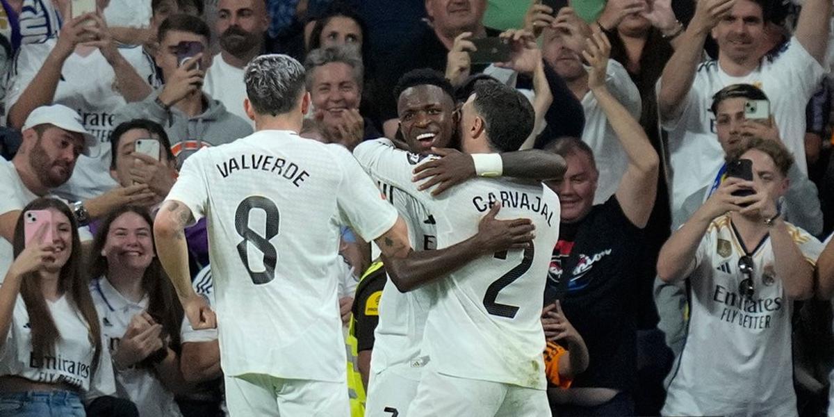 Tidur Ngab? Nyungsep di Laga Madrid vs Milan, Vinicius Diejek Rossoneri