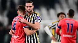 Tim berjuluk La Vecchia Signora ini harus menelan pil pahit usai dikalahkan Udinese di markas sendiri. (MARCO BERTORELLO/AFP)