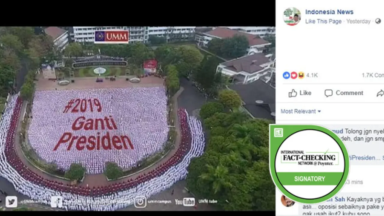 Cek Fakta - Flashmob UMM