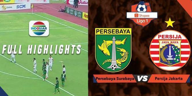 VIDEO: Highlights Liga 1 2019, Persebaya Vs Persija 1-1