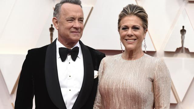 Tom Hanks dan sang istri, Rita Wilson (Photo by Jordan Strauss/Invision/AP, File)