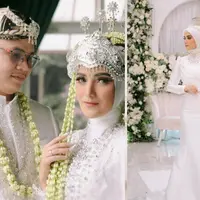 Nadya Mustika resmi dipindang Iqbal Rosadi sebagai istri pada akhir pekan lalu. Pesona cantiknya sebagai pengantin perempuan tuai pujian saat akad hingga resepsi. Seperti apa potretnya? [@nadyamustikarahayu]