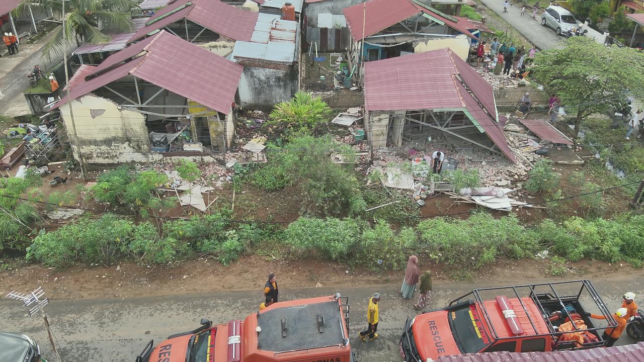 Kerusakan akibat gempa Bengkulu