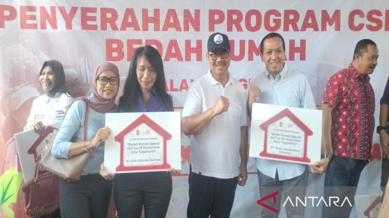 Pemkot Yogyakarta Inisiasi Gerakan Bedah Rumah Yogyakarta, 30 Unit Direnovasi Tanpa APBD