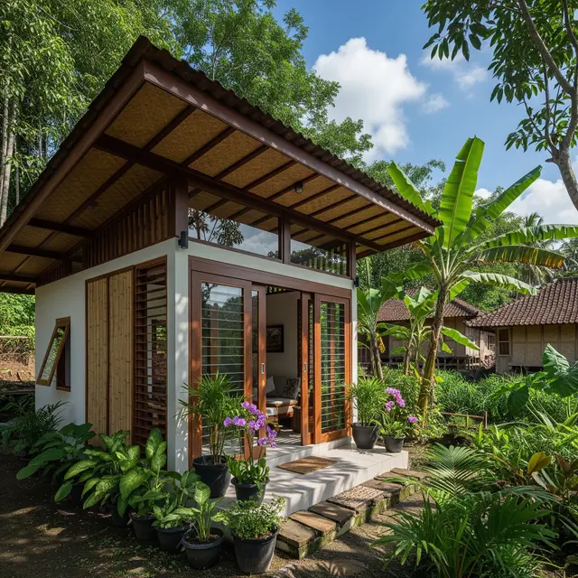 9 Model Rumah 1 Lantai dengan Plafon Tinggi Biar Adem, Sejuk di Iklim Tropis