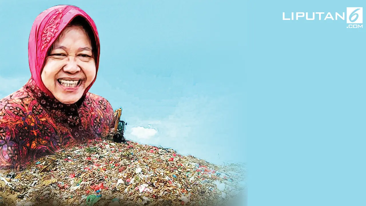 Banner Jurus Kelola Sampah ala Wali Kota Tri Rismaharini