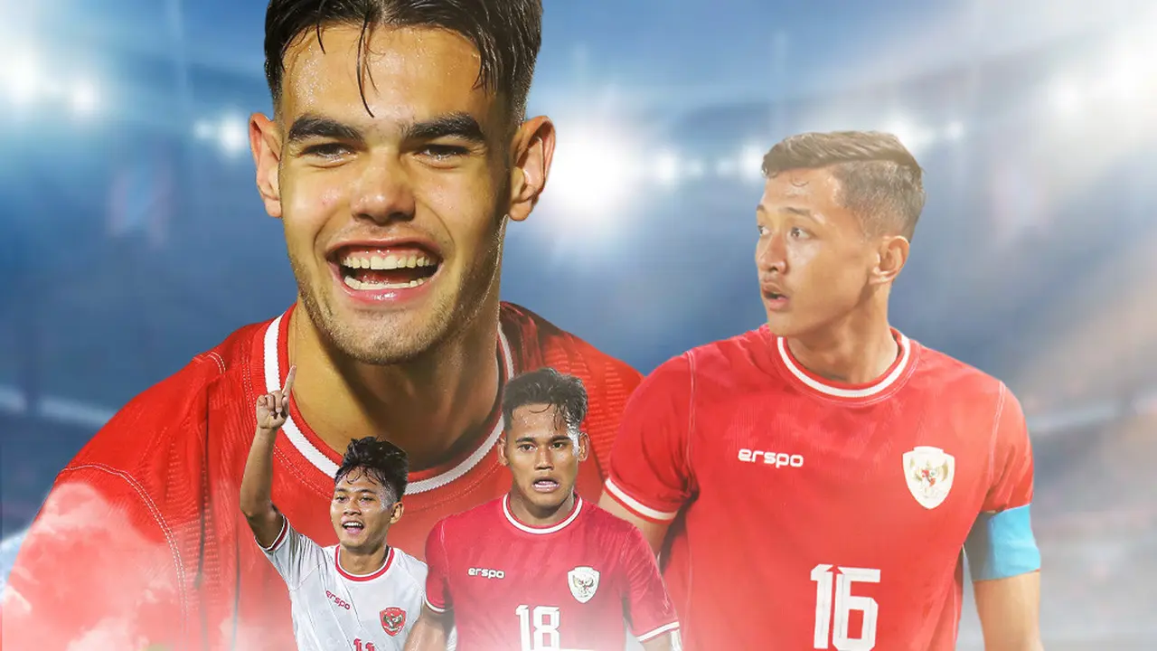 Timnas Indonesia - Riski Afrisal, Toni Firmansyah, Dony Tri, Jens Raven