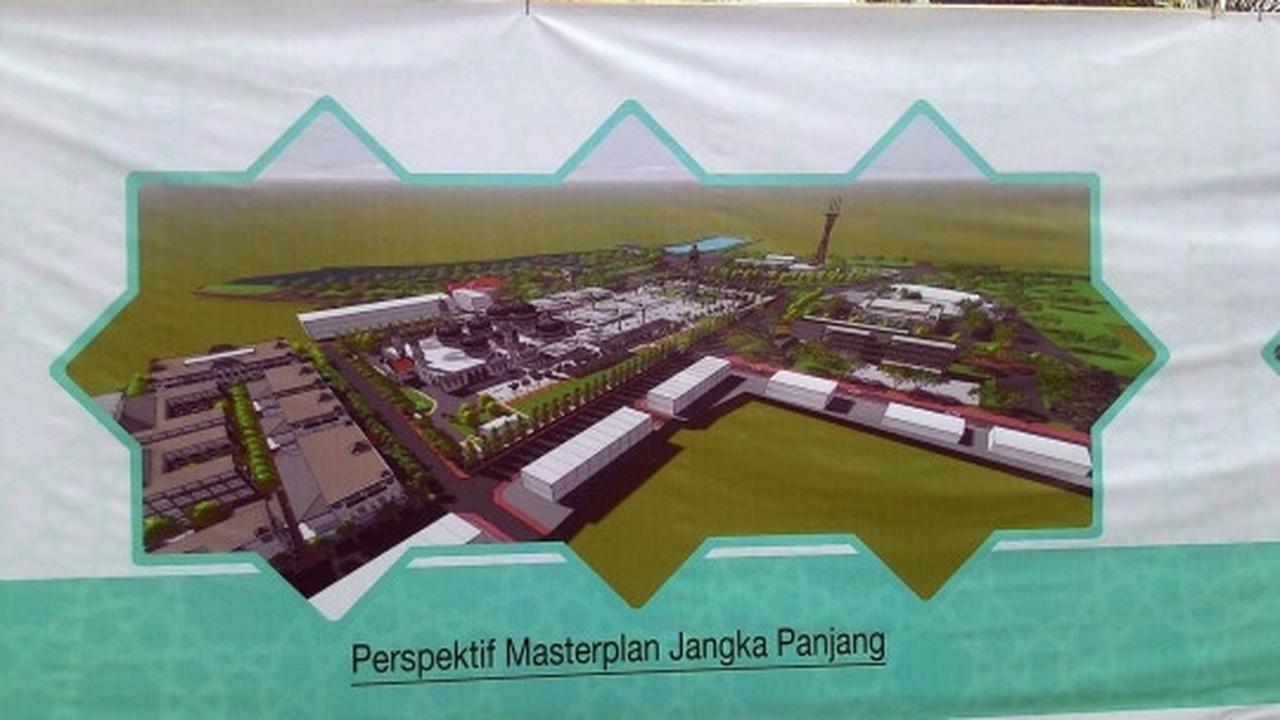 Ini konsep baru Masjid Baiturrahman Aceh, mirip Masjid Nabawi