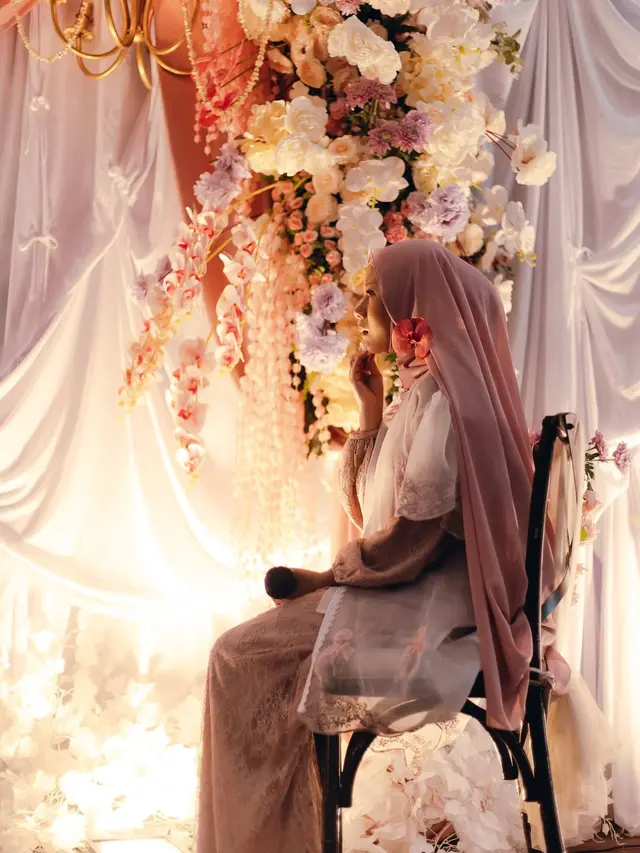 Pesona Anggun Nadin Amizah Dibalut Hijab di Momen Pengajian Jelang Menikah, Konsisten dengan Gaya Vintage